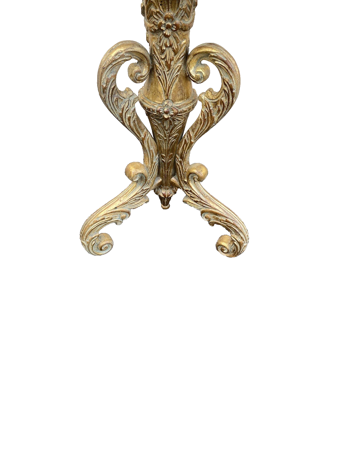 64780 Decorator Hand Painted Lamp Table with Glass Inserts