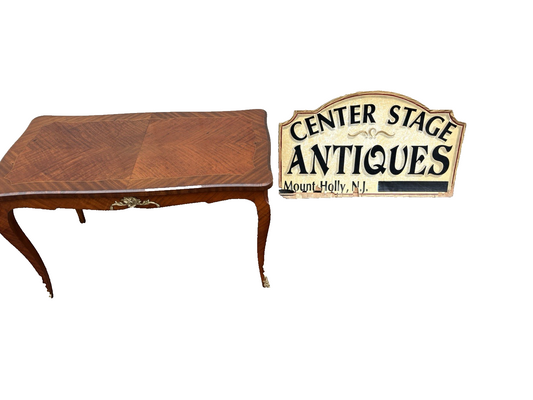 66937 Inlaid ARTURO BARZI Louis XV Coffee Table Stand