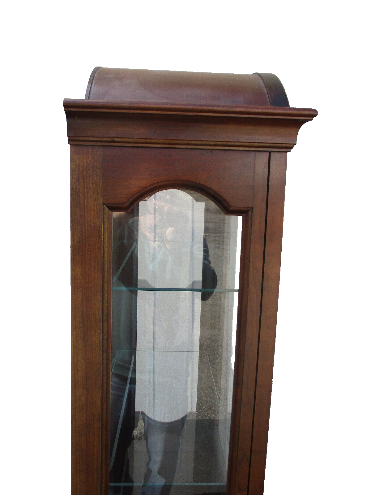 64173  Cherry Curio China Cabinet Etergie JASPER Furniture