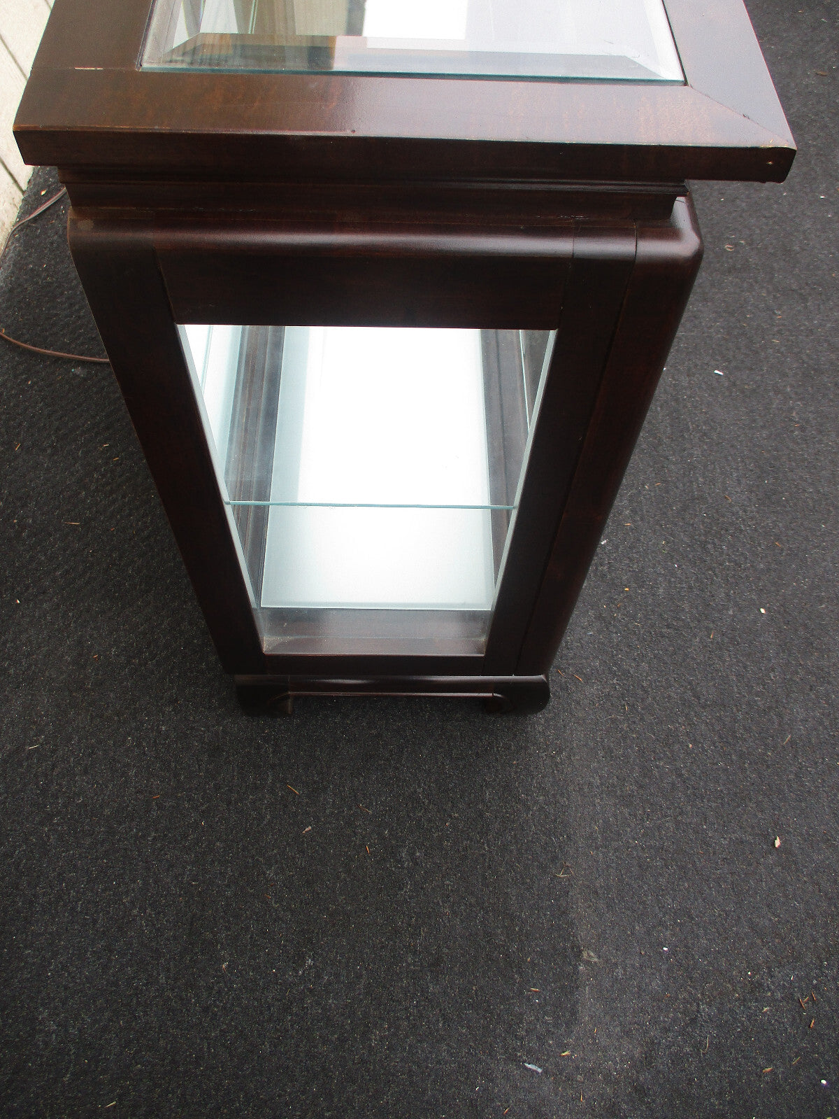 64181   Oriental Credenza Curio with Light PULASKI Furniture