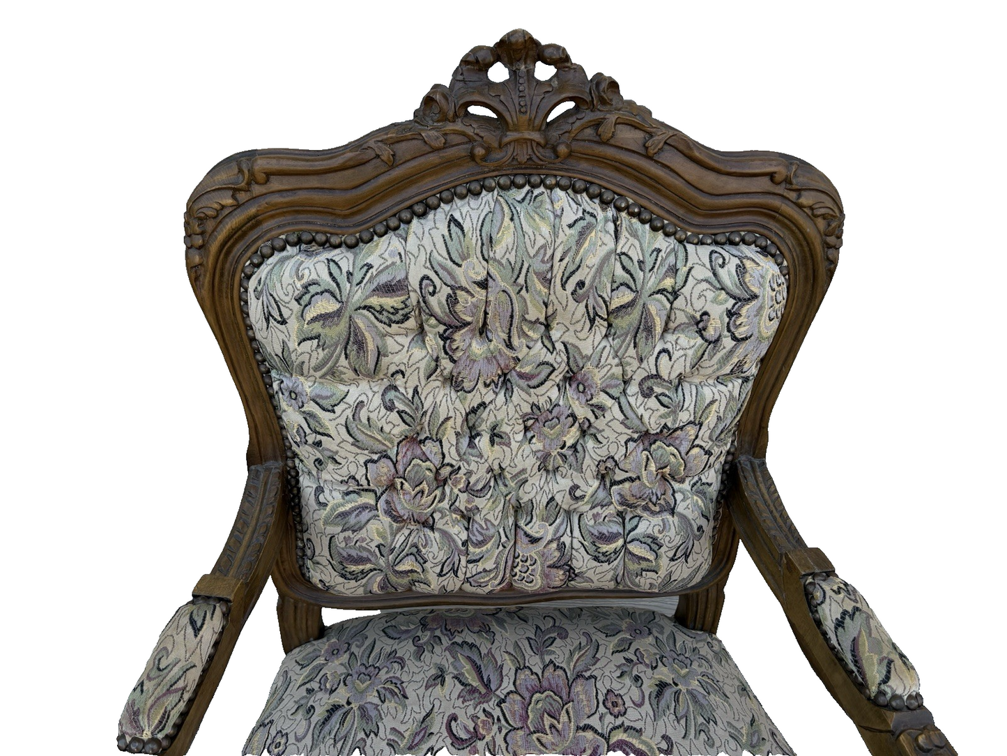 60217 French Country Bergere Armchair Chair