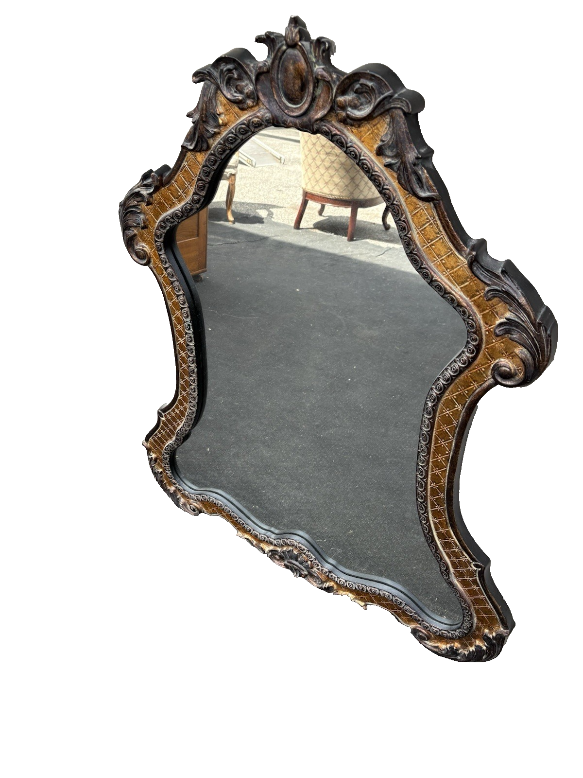 66845 Fancy Decorator Mirror in Fancy Picture Frame