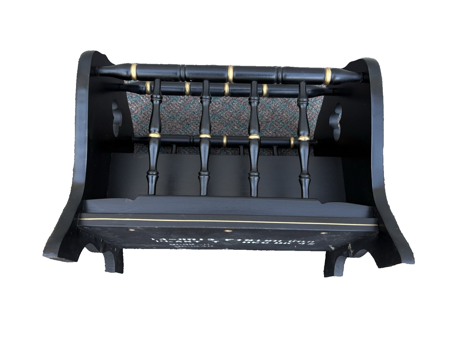 67127 ETHAN ALLEN Magazine Rack Holder Stand