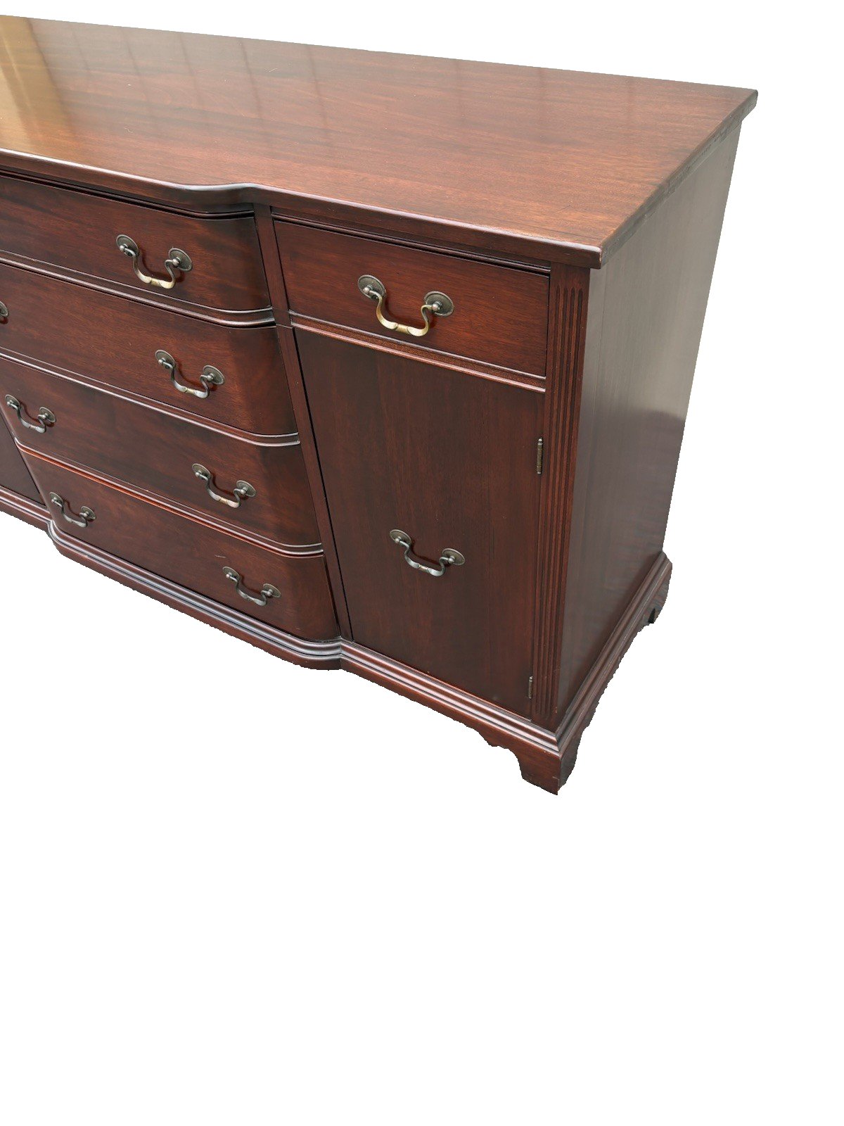 67123 Solid Mahogany Buffet Sideboard Server Cabinet