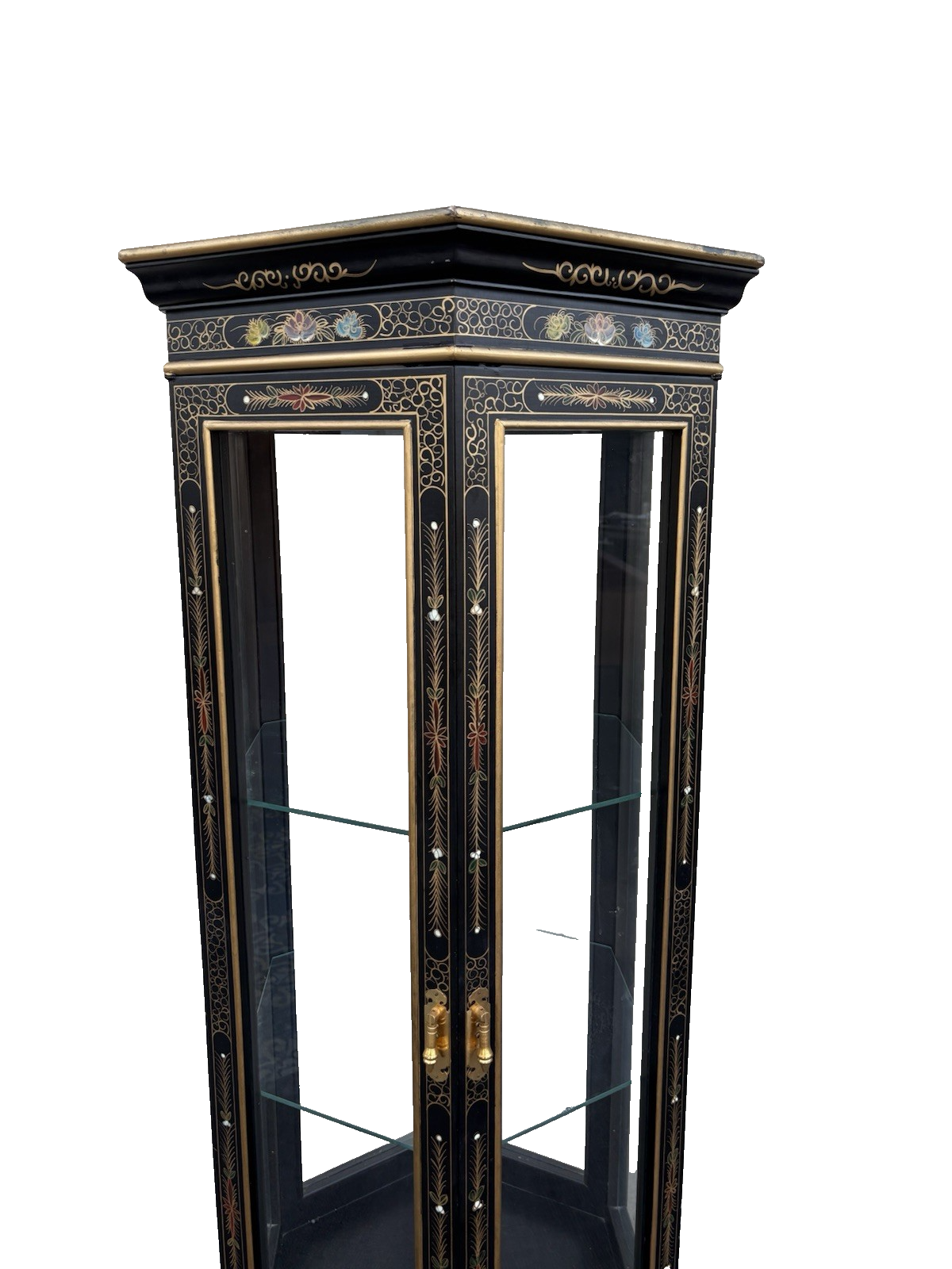 66907   Oriental Curio Display Cabinet China cabinet