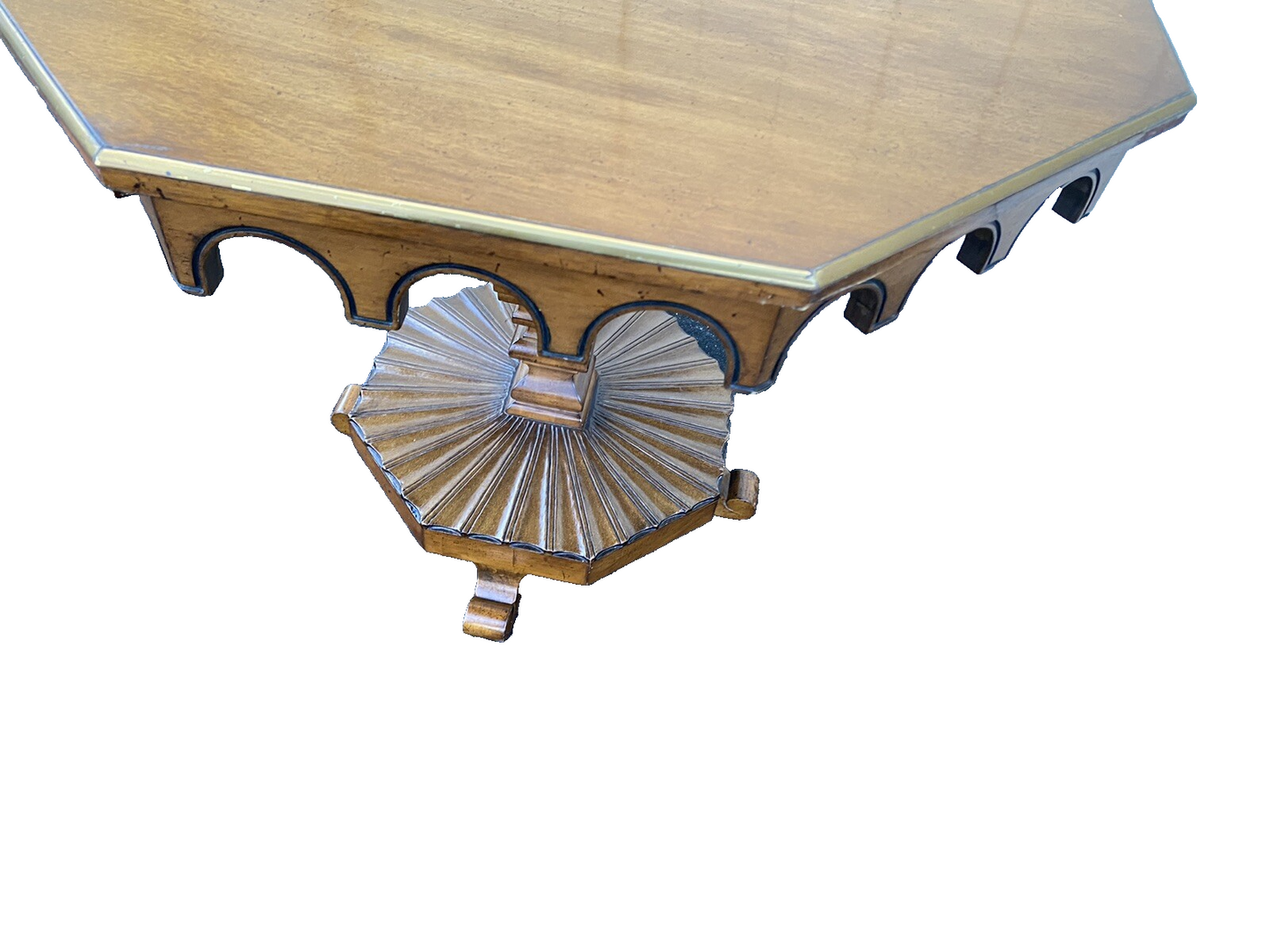 66214   Decorator Hex Lamp Table Stand