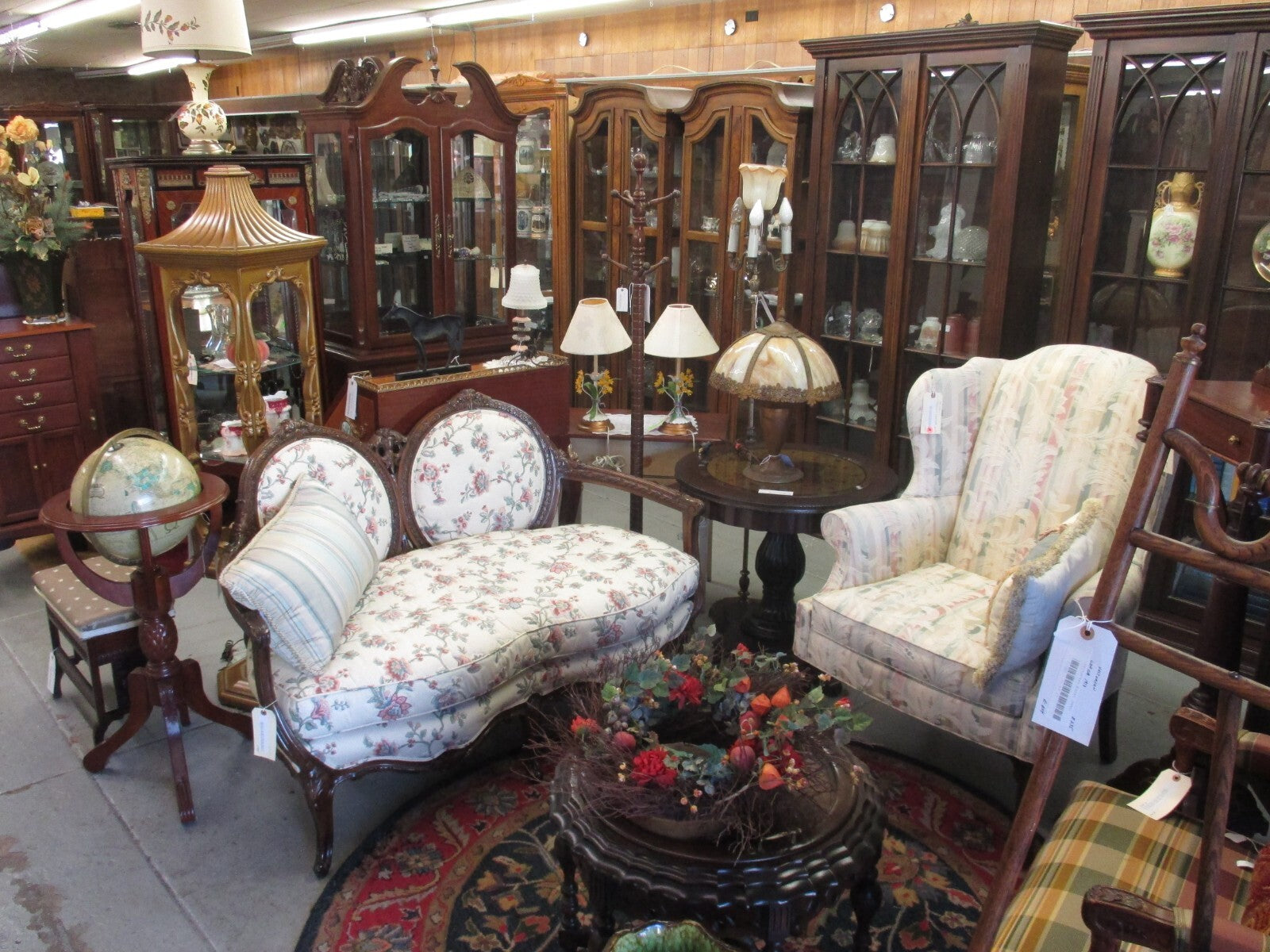 63678   Large 54 in high  Fancy Decorator Mirror