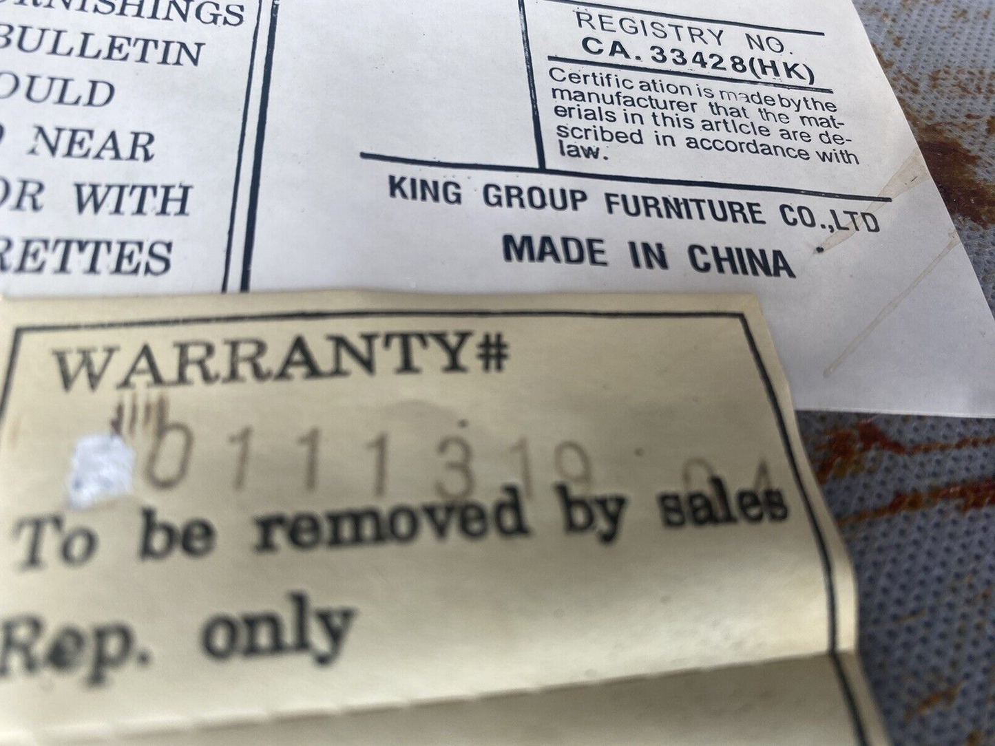 65440 Pair King Group Decorator Armchair Chair s