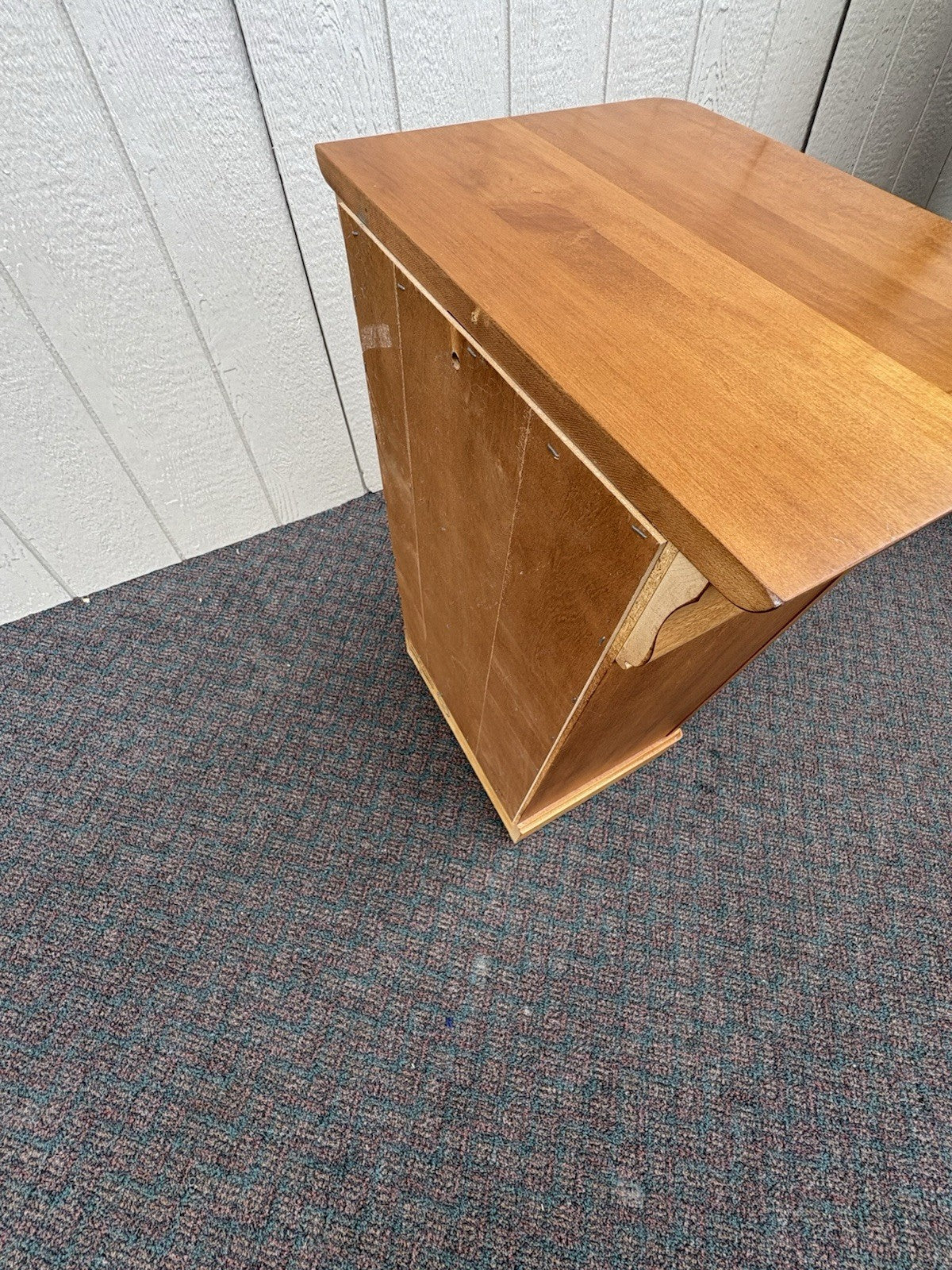 67047 Maple Nightstand End Table Stand