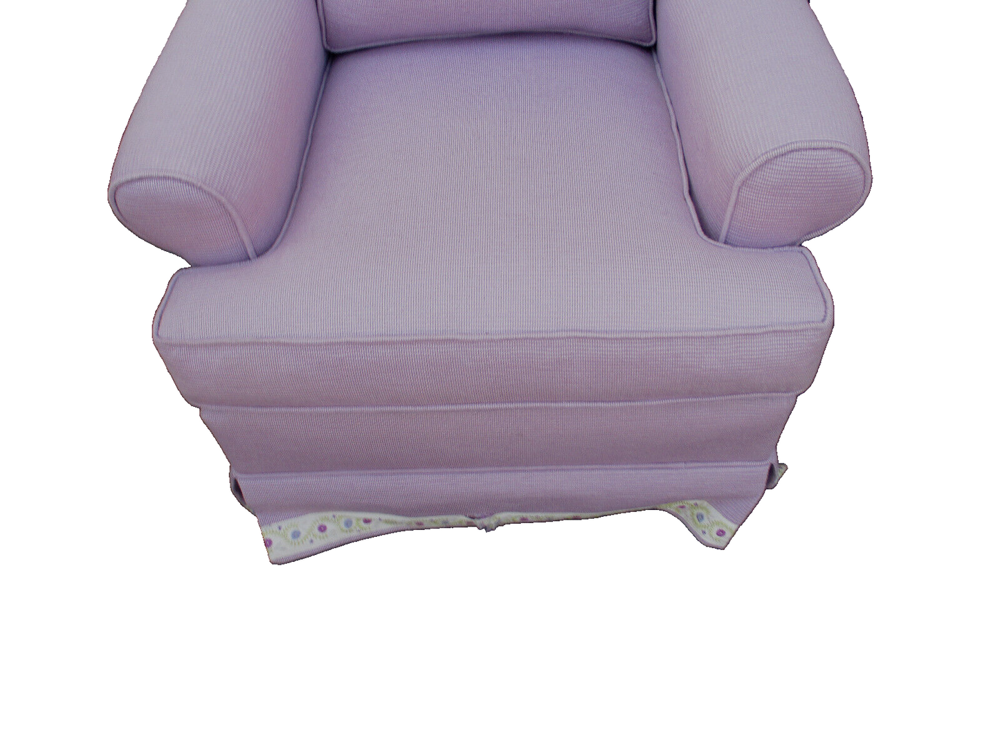 64295 QUALITY Industries SWIVEL  Arm Chair + Ottoman