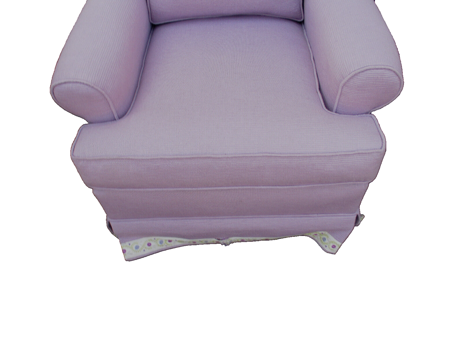 64295 QUALITY Industries SWIVEL  Arm Chair + Ottoman