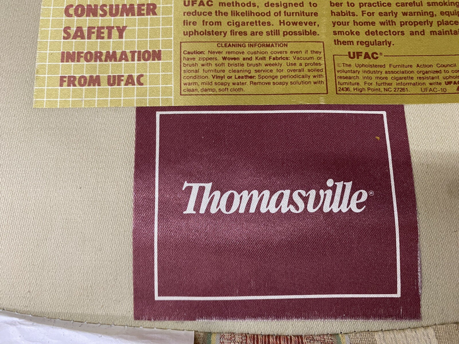 65489 THOMASVILLE  Bergere Armchair Chair