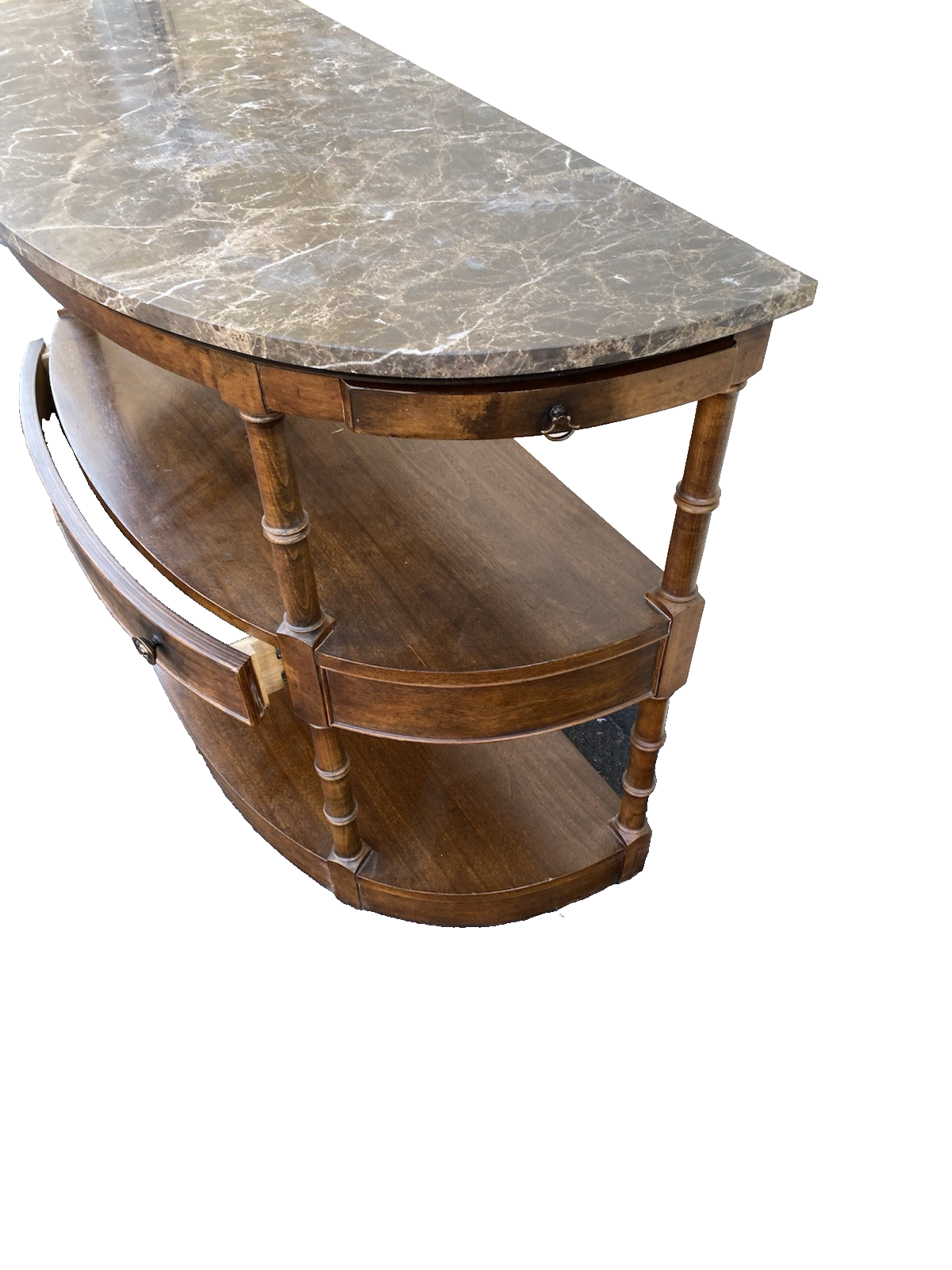 63441 Century Furniture Marble Top Sideboard Server Cabinet