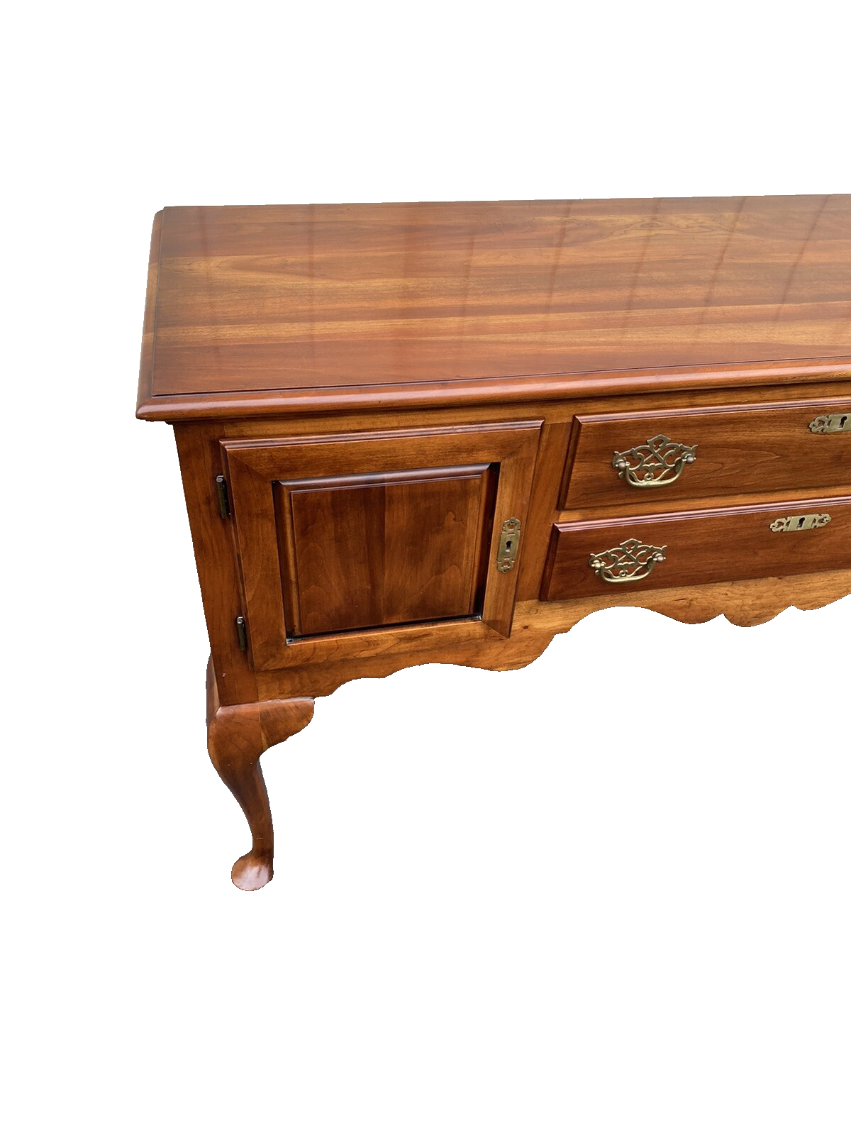 65955   STATTON Centenial  Furniture Solid Cherry Buffet Sideboard Server