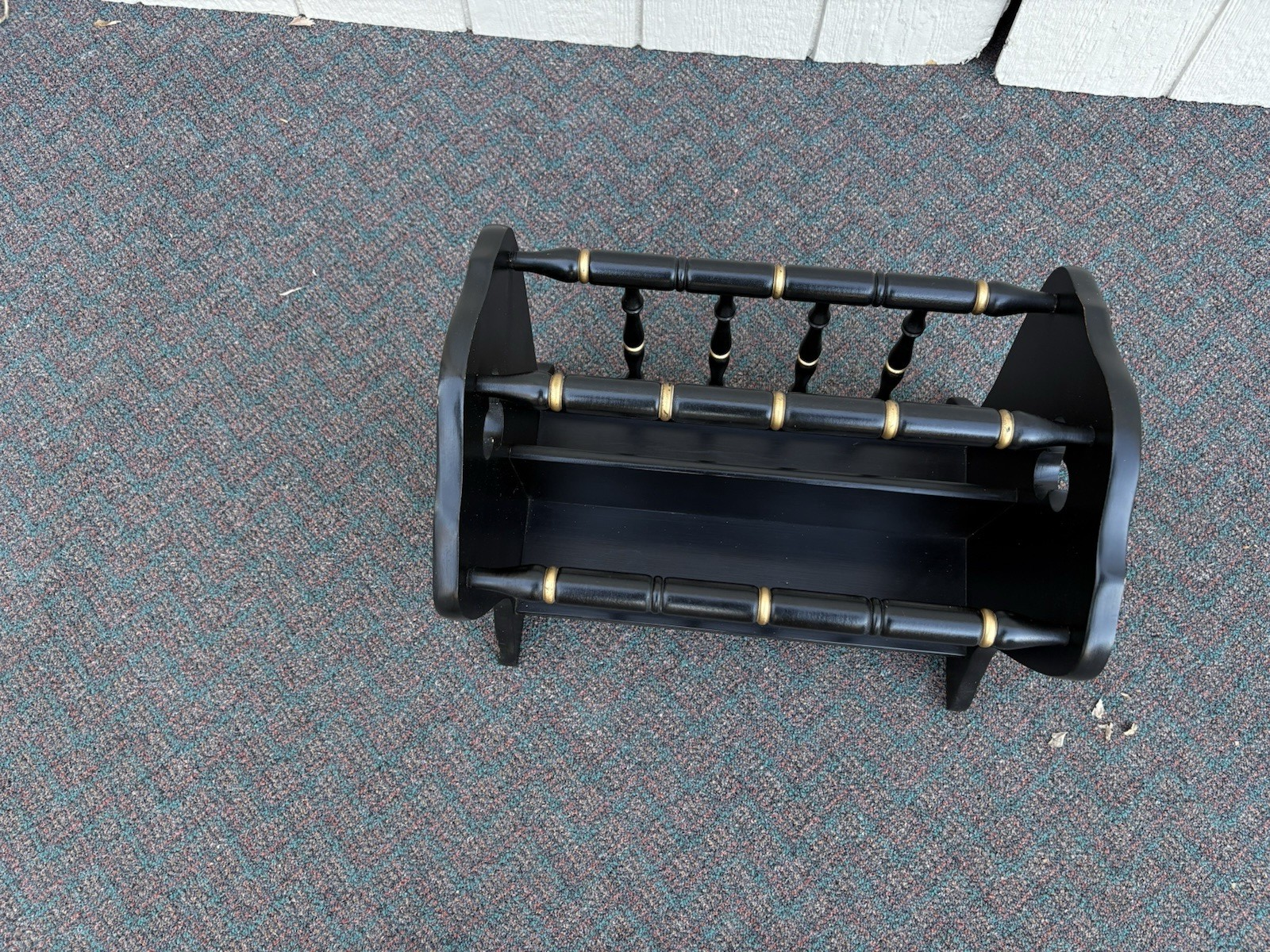 67127 ETHAN ALLEN Magazine Rack Holder Stand