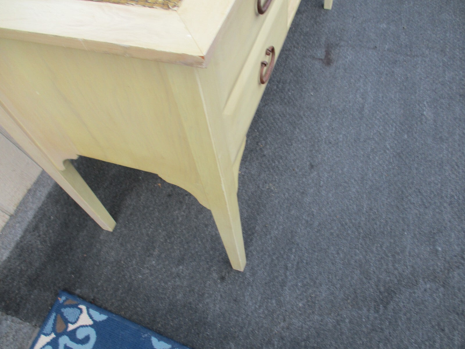 63569 Quality Decorator Sideboard Server Cabinet with Wine Rack Factory Finish