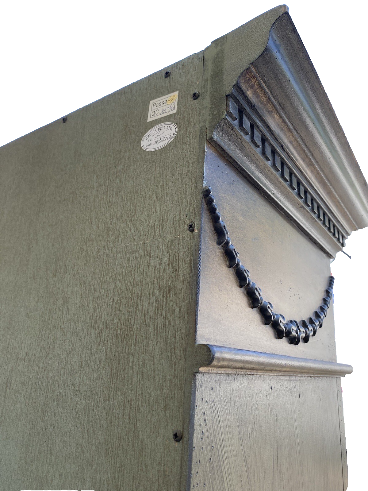 64759 DOMAIN Decorator Figural China Cabinet Curio Breakfront