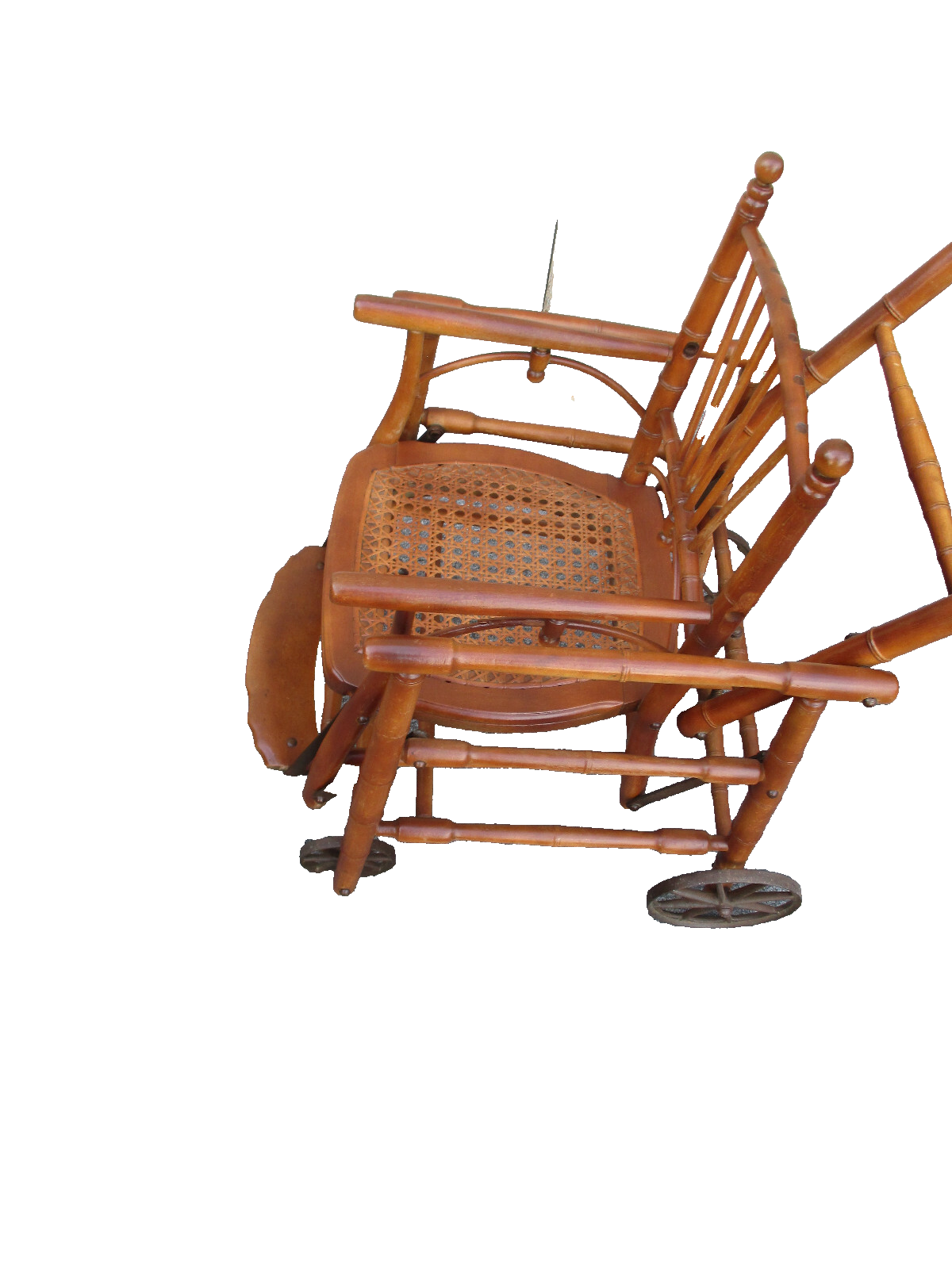 59162 ANTIQUE COLLAPSIBLE Child  HIGH CHAIR STROLLER