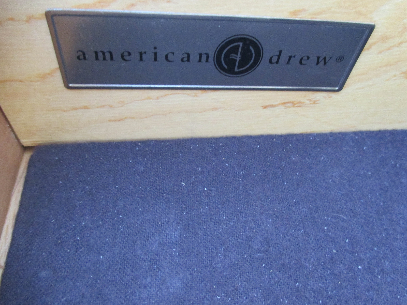 63952 Marble Top American DREW Sideboard Server Cabinet 