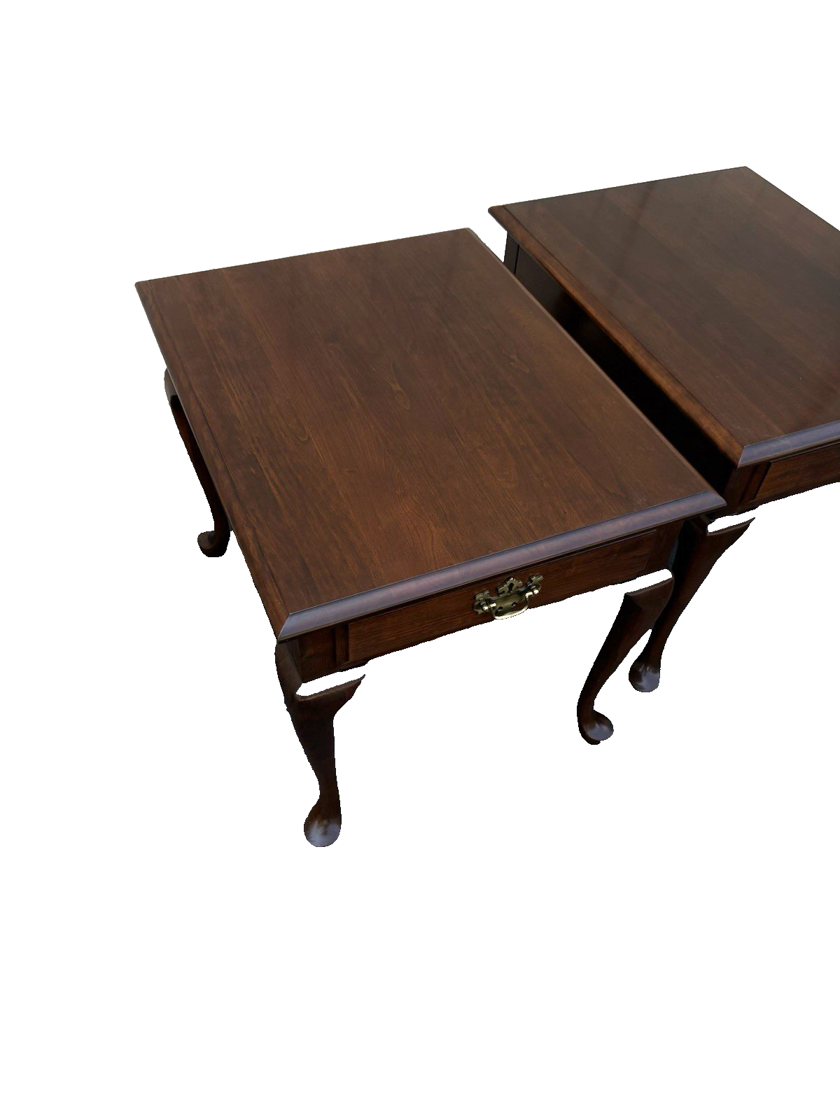 66475 Pair PENNSYLVANIA HOUSE Queen Anne Lamp Table Stand s