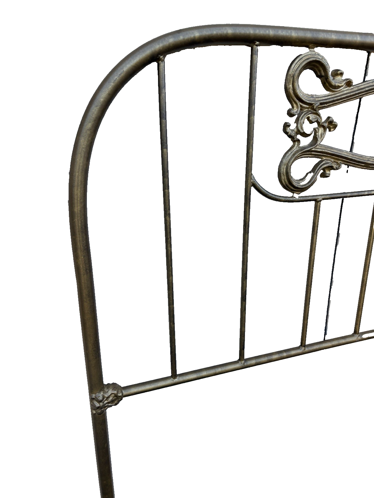 66792 QUALITY Made Decorator Iron Queen  Size Headboard Bed