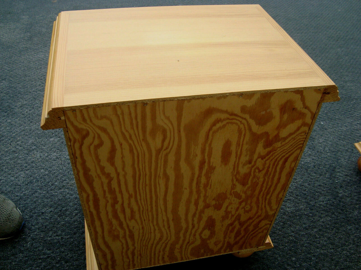 61638  Pine Nightstand End Table Stand