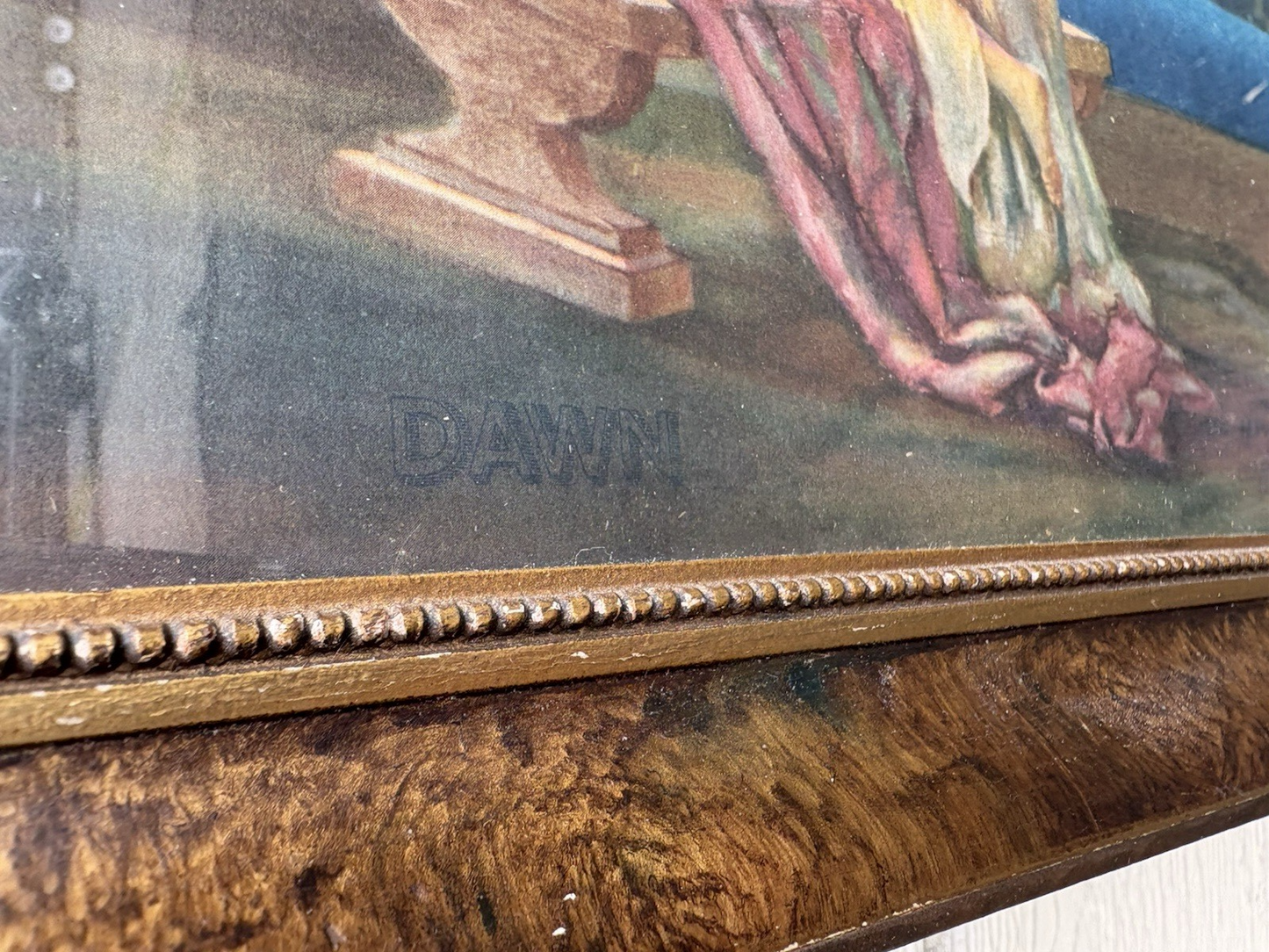 66781 R Atkinson Fox ??  DAWN  Print in Picture Frame CHICAGO