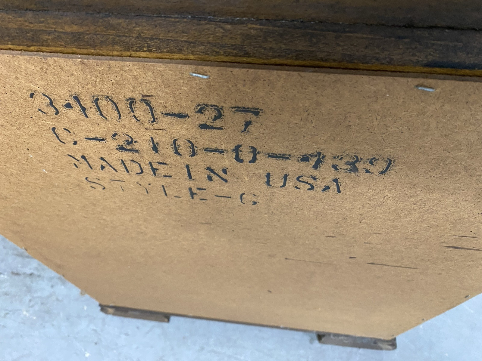 64445 Maple Curio China Cabinet