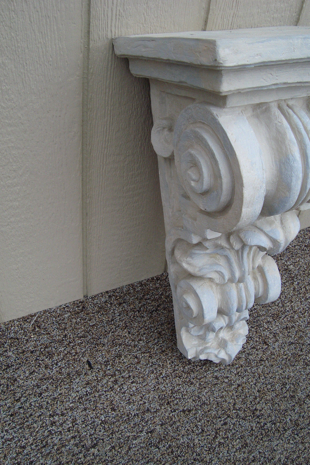 59501 Decorator Architecture Wall Column Whatnot Curio Shelf SIGNED on Back