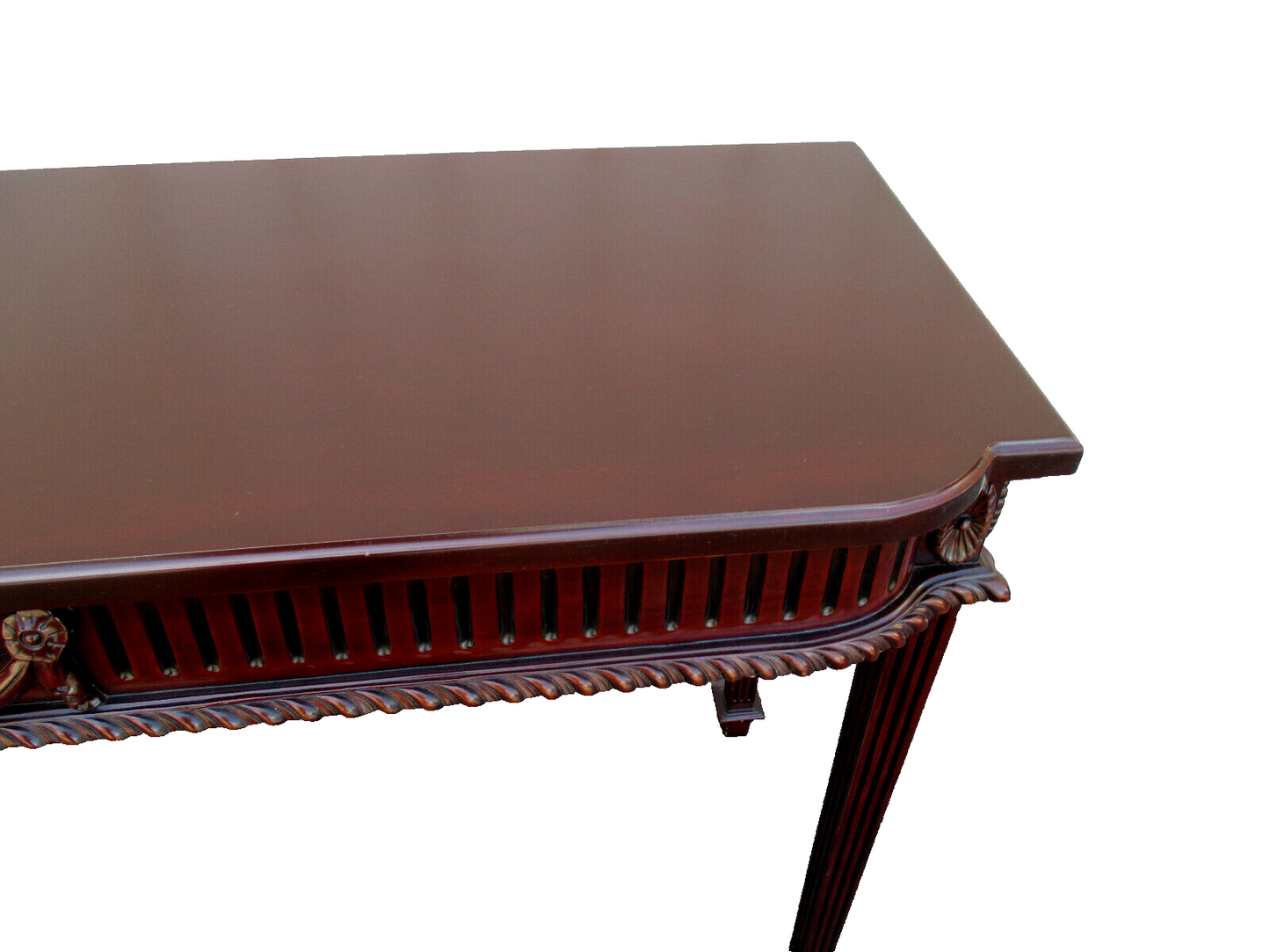 63092   Solid Mahogany Buffet Sideboard Cabinet
