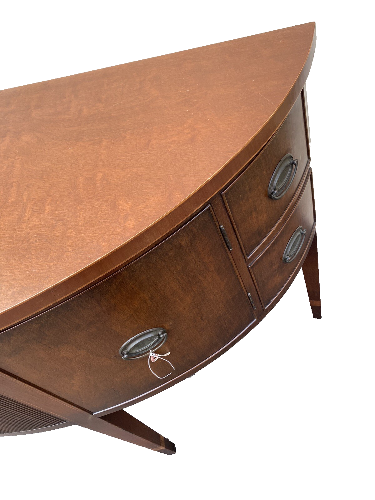 56898 KITTINGER 17685  Large Mahogany Pencil Inlaid Buffet Sideboard Server