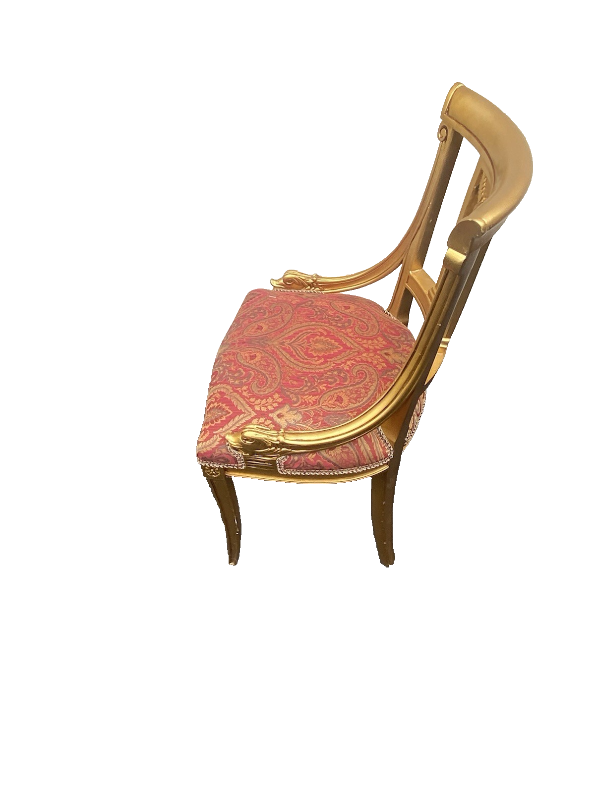 66455  Pair Custom Hand Made Decorator Chair s with Fish Figures.