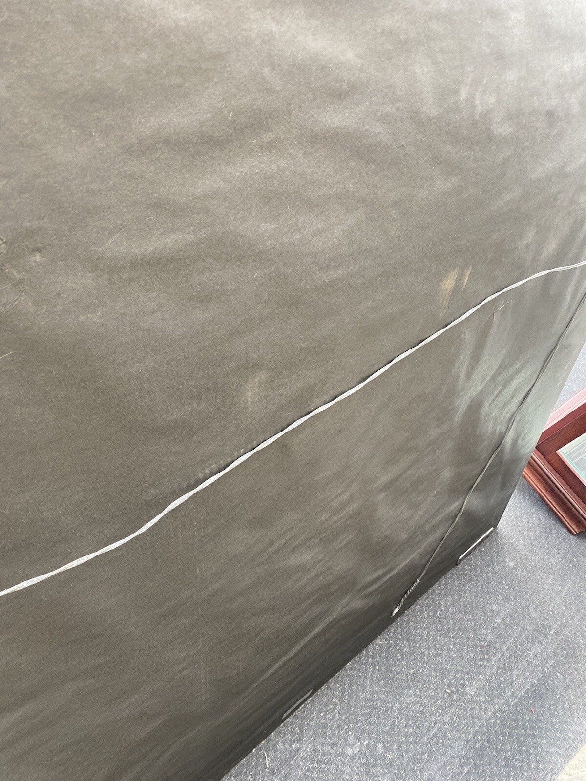 64664 Large Gold Frame Ornate Square Mirror 56 x 56