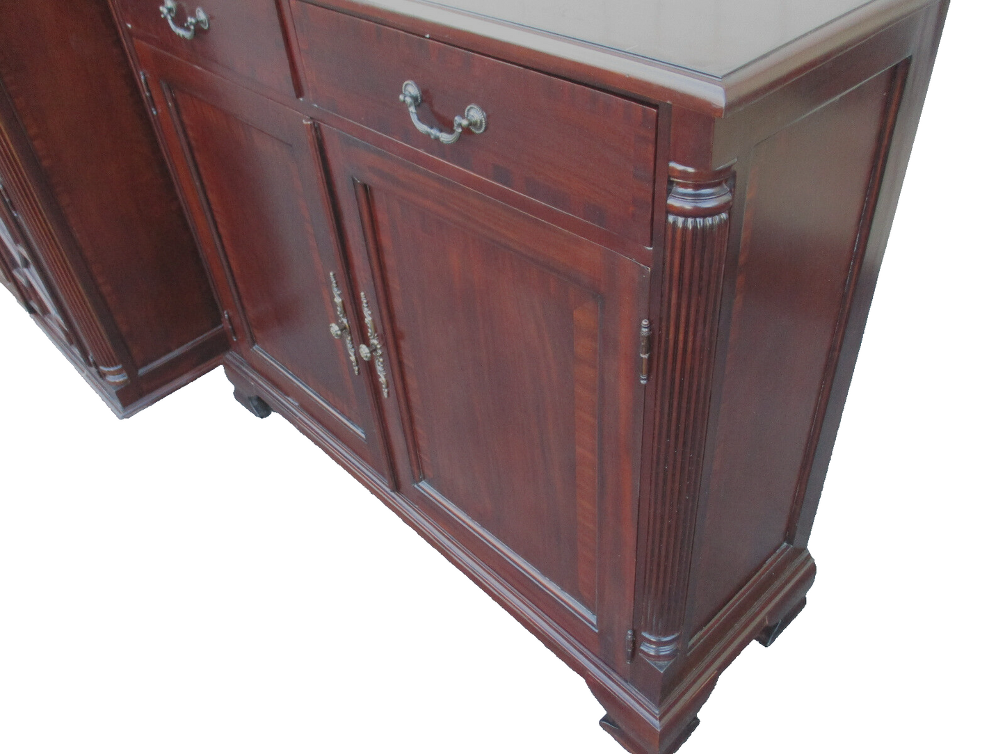 62867 Mahogany Curio China Cabinet