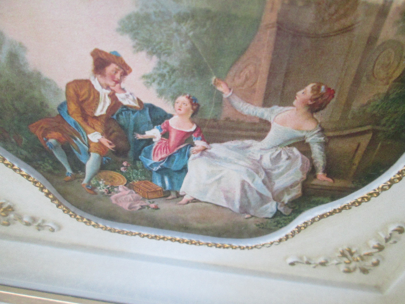 MW :  Pair Mid Century Modern Vintage TURNER Prints In fancy Picture Frames 