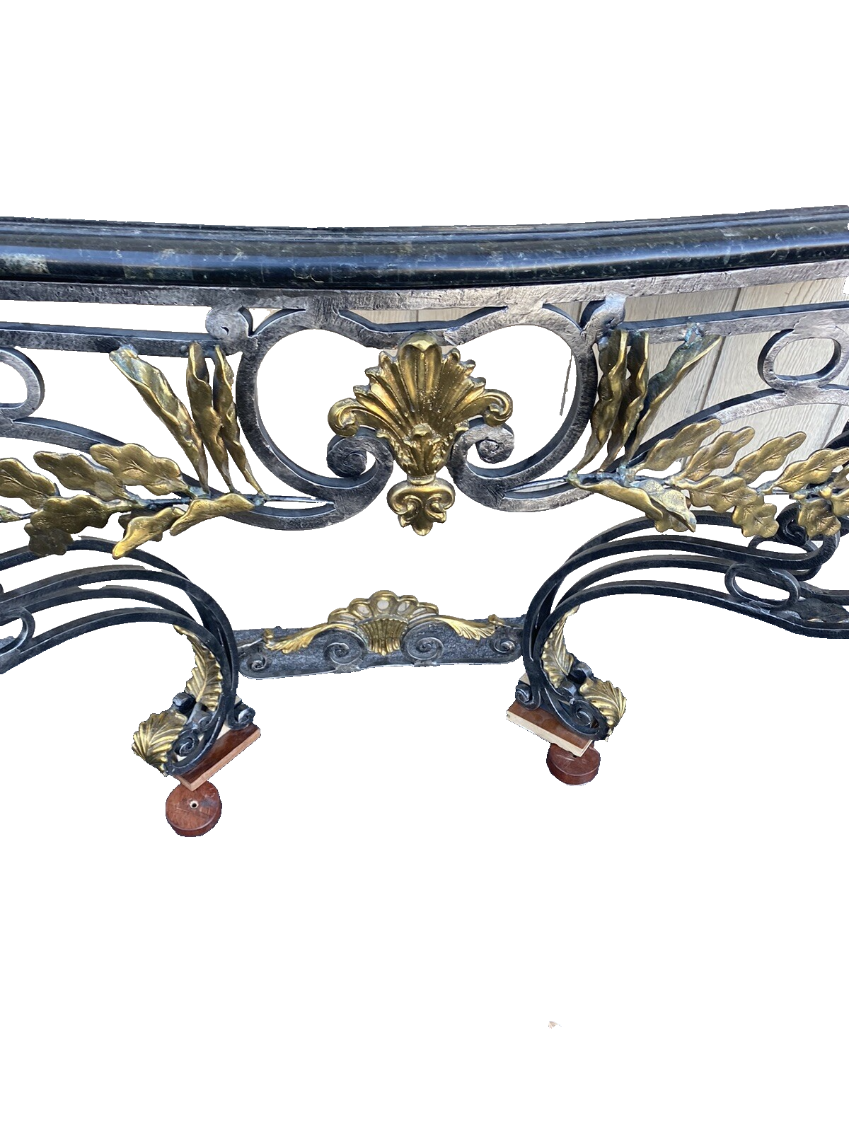 65986    Super QUALITY Marble Top Console Table Stand