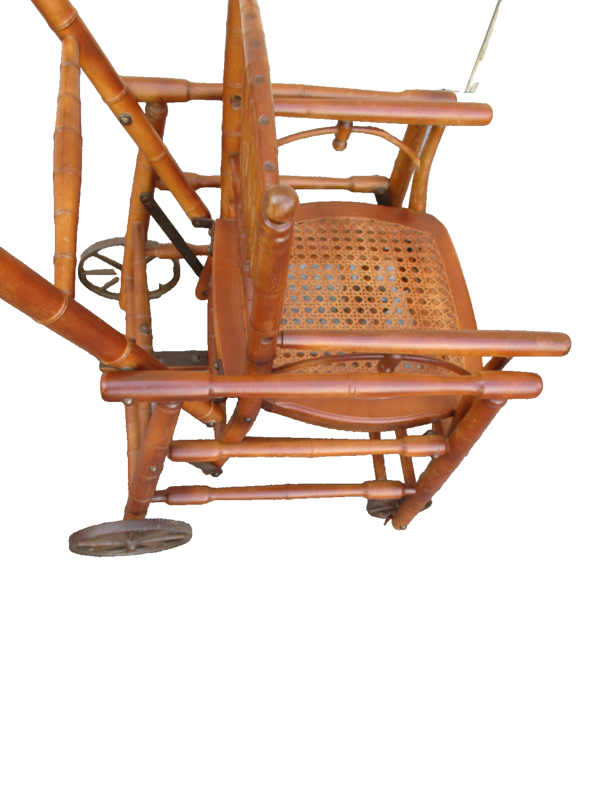 59162 ANTIQUE COLLAPSIBLE Child  HIGH CHAIR STROLLER