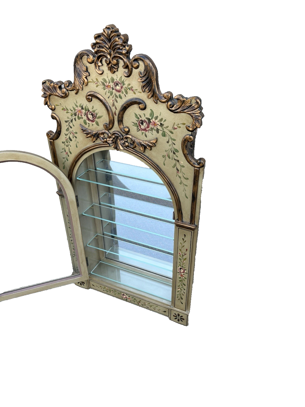 65549 Decorator Whatnot Wall Shelf Curio Etergie