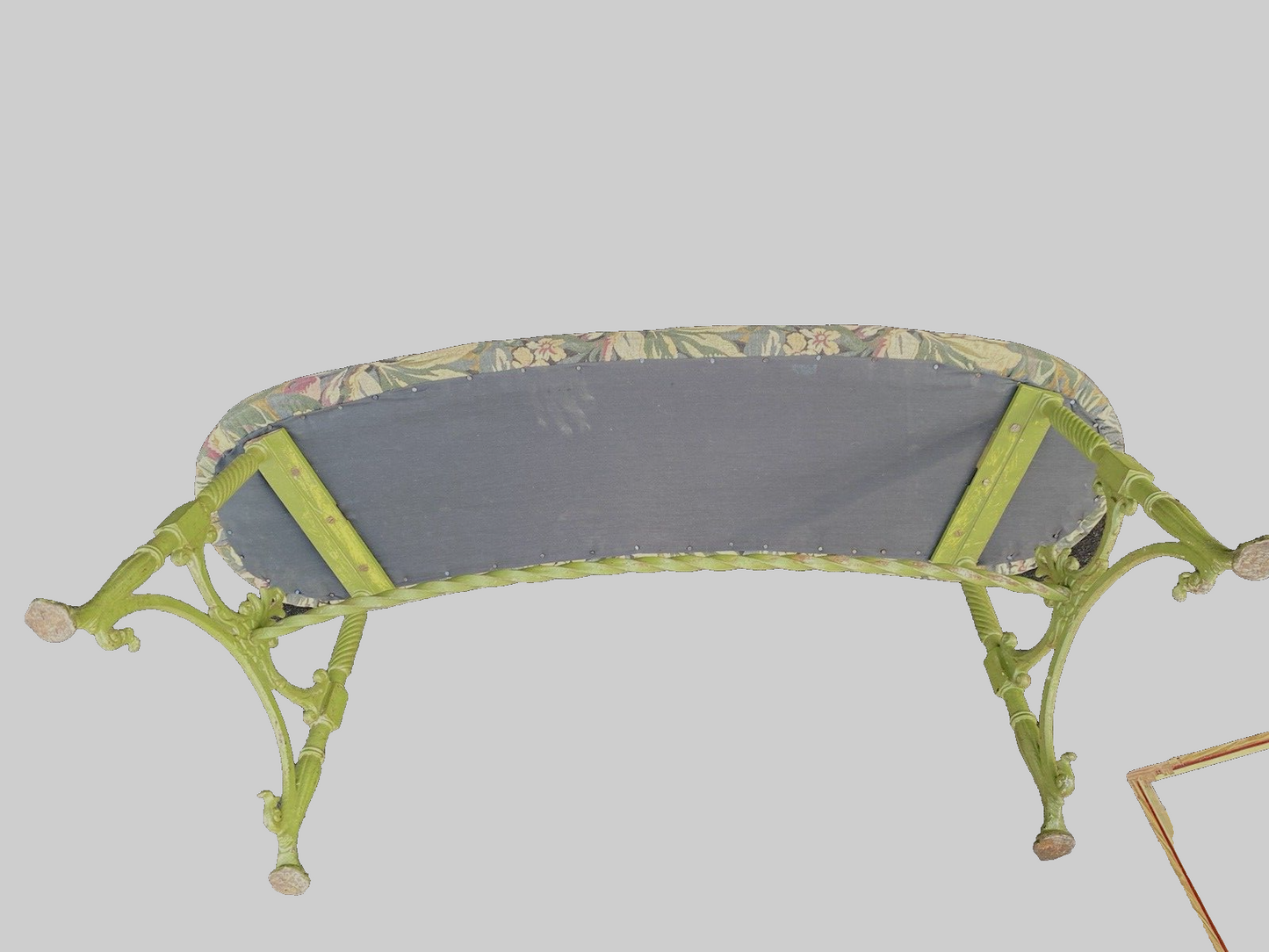 66195  Cast Iron Window Bench Settee