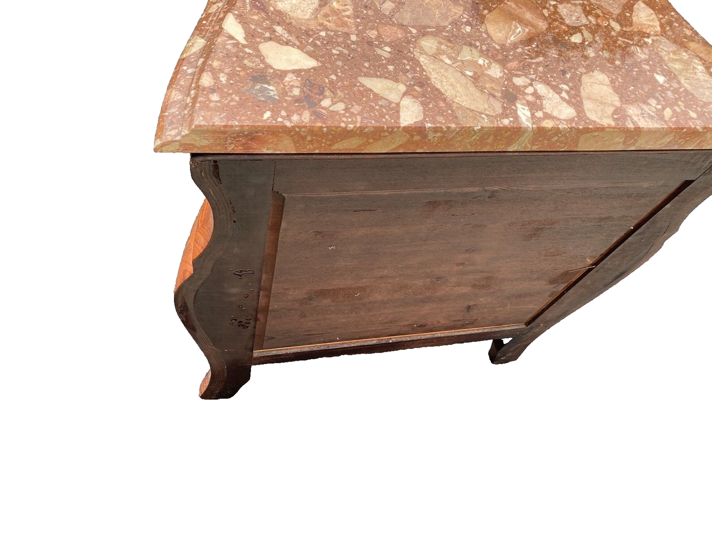 65900 Quality Marble Top Nightstand End Table Stand