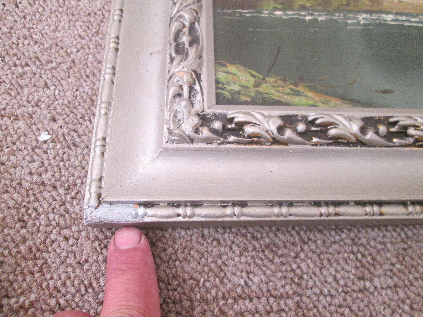 59752  Vintage Oil Paintng on Board