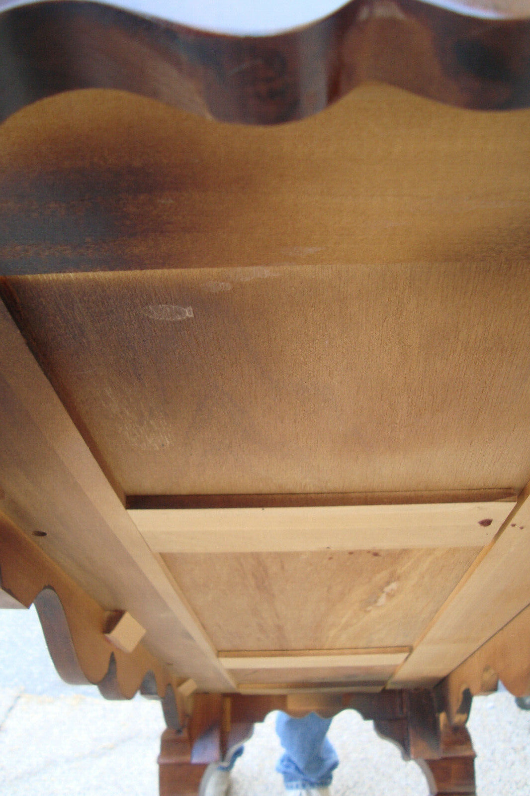 59987 DAVIS Furniture FLIP  TOP  Sideboard Server Hall Table Bar Cart