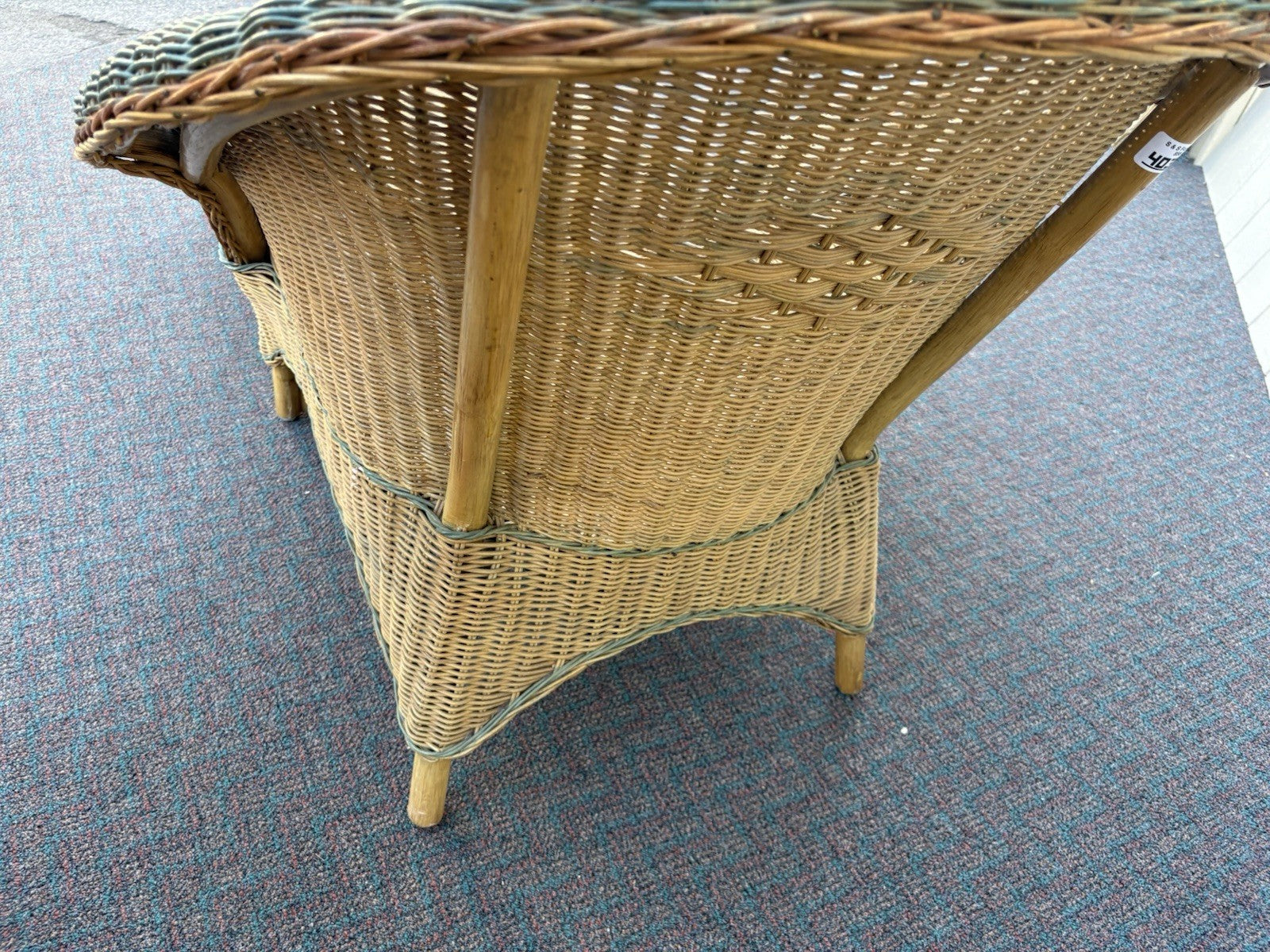 67019 Wicker  Typhoon Furniture Chaise Lounge Chair