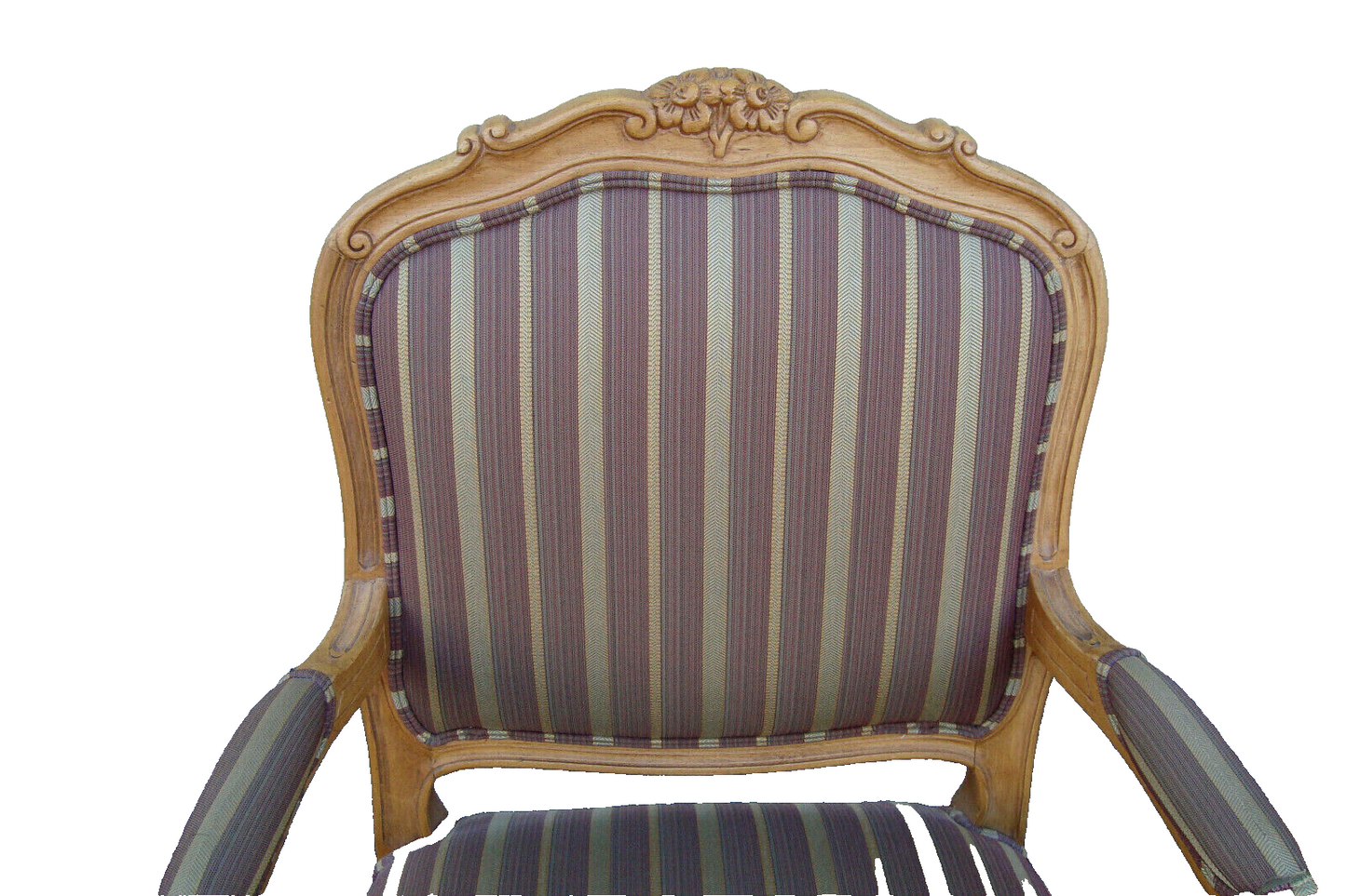 61562 Pair ETHAN ALLEN Bergere Armchair Accent Chair