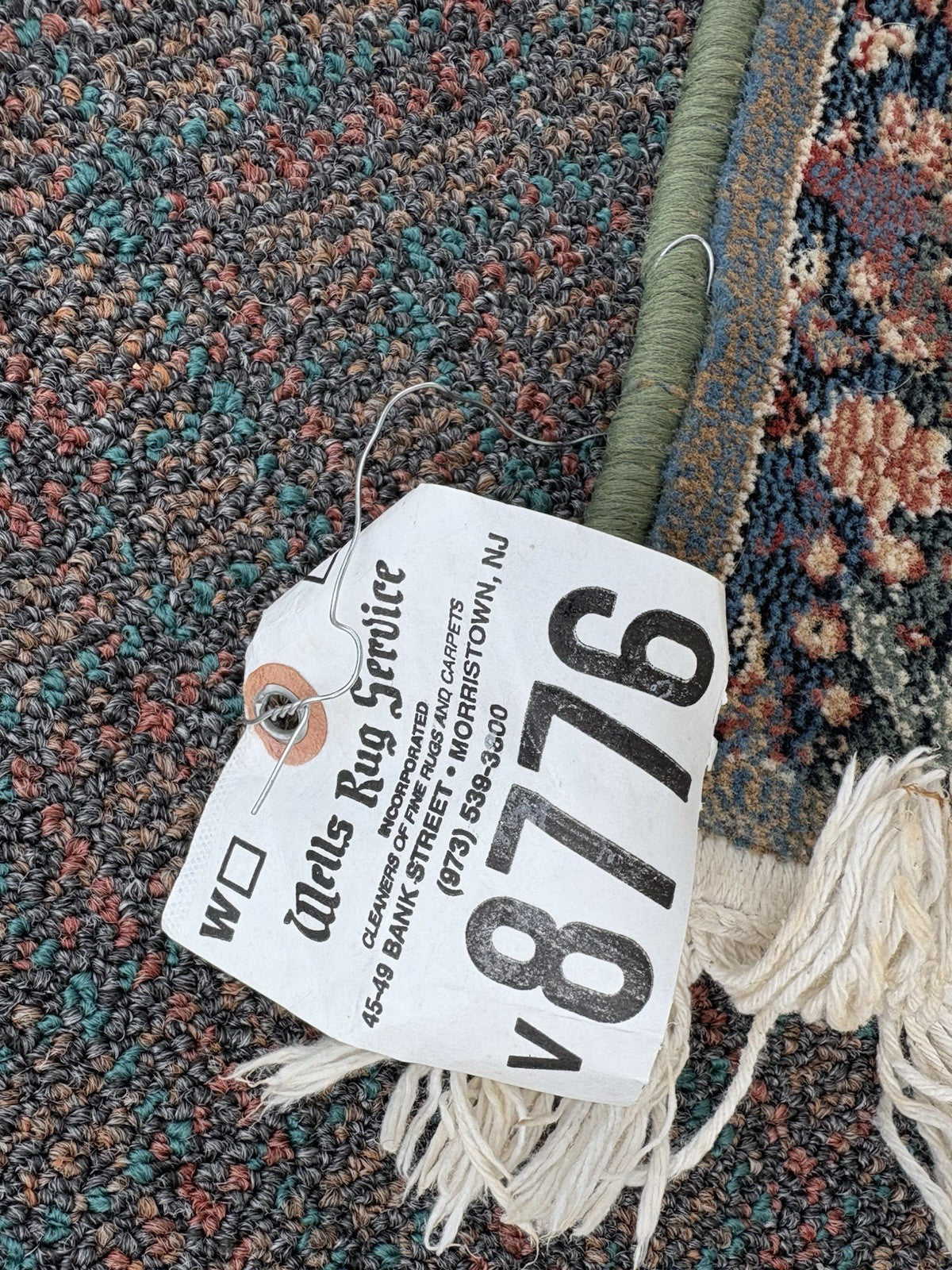 RUG 14: Oriental Rug Runner   SIZE 24 "  x 93 "