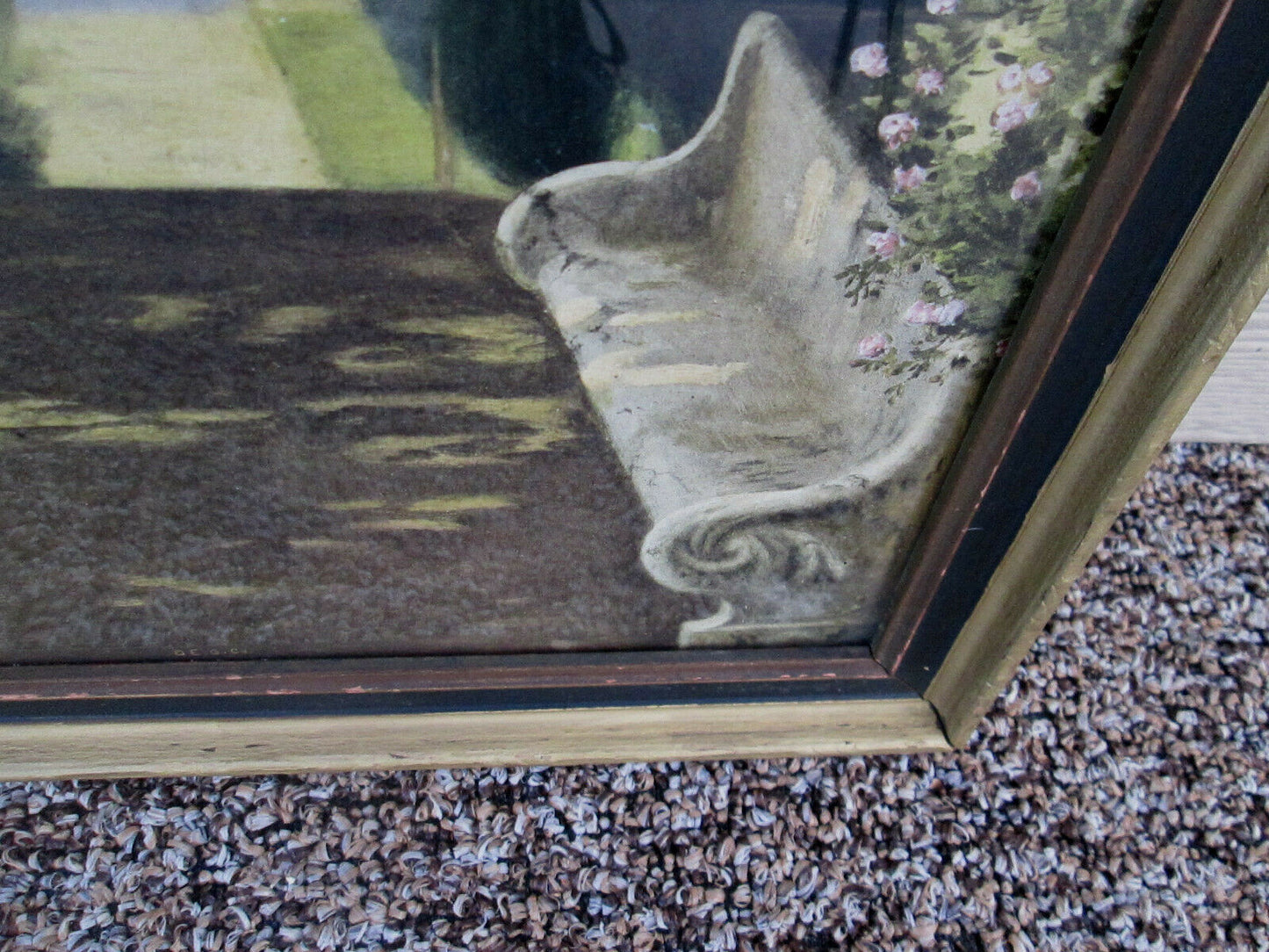 ART 20:   Atkinson Fox Print in Deco Picture Frame