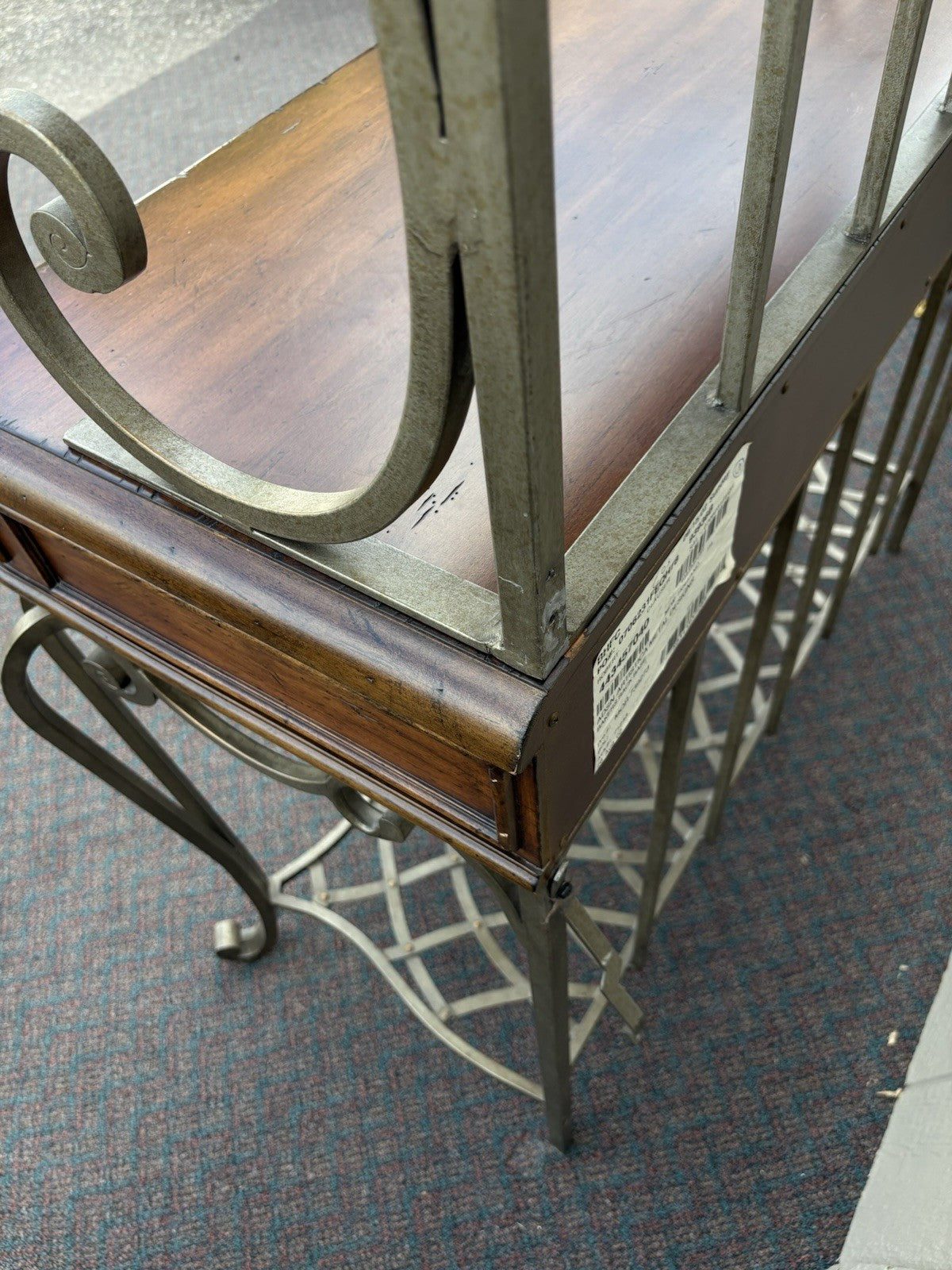 66994 Modern Baker Rack Kitchen Storage Cabinet