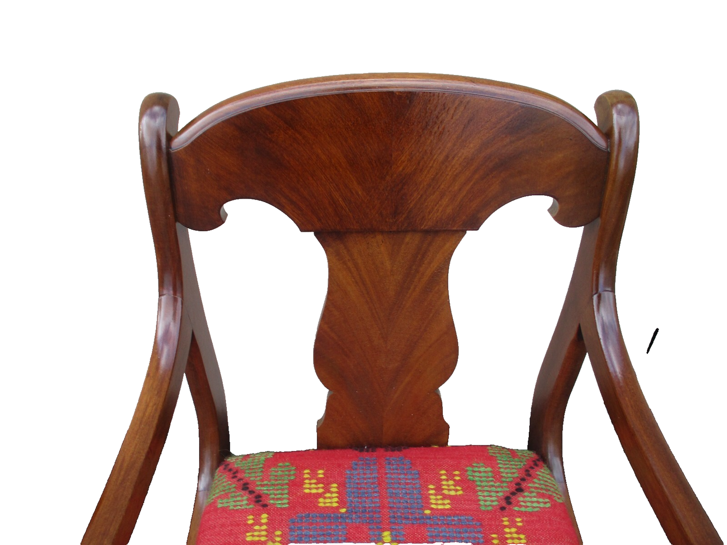 64103  Set 5 Antique Mahogany Dining Chairs Chair s