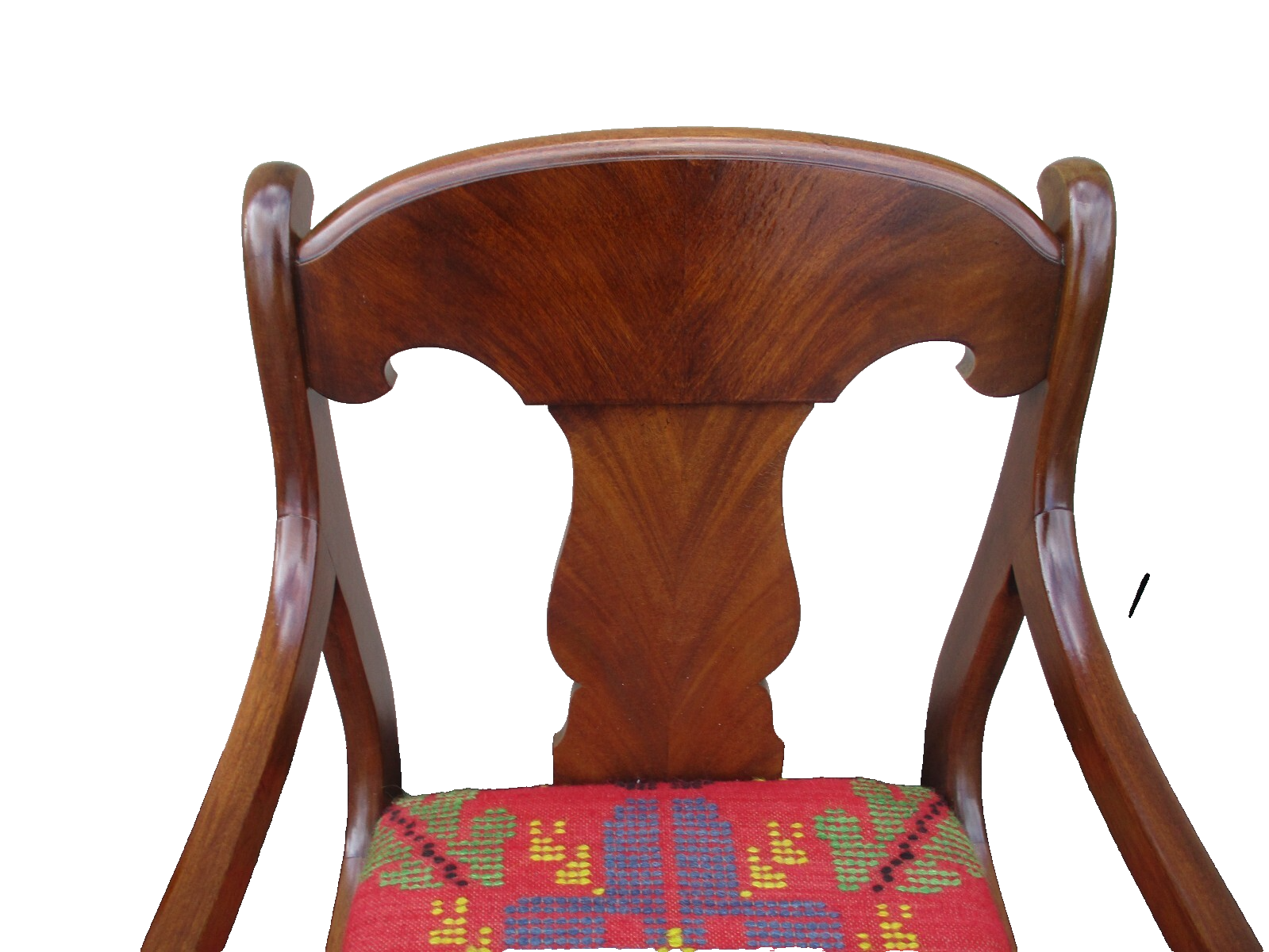 64103  Set 5 Antique Mahogany Dining Chairs Chair s