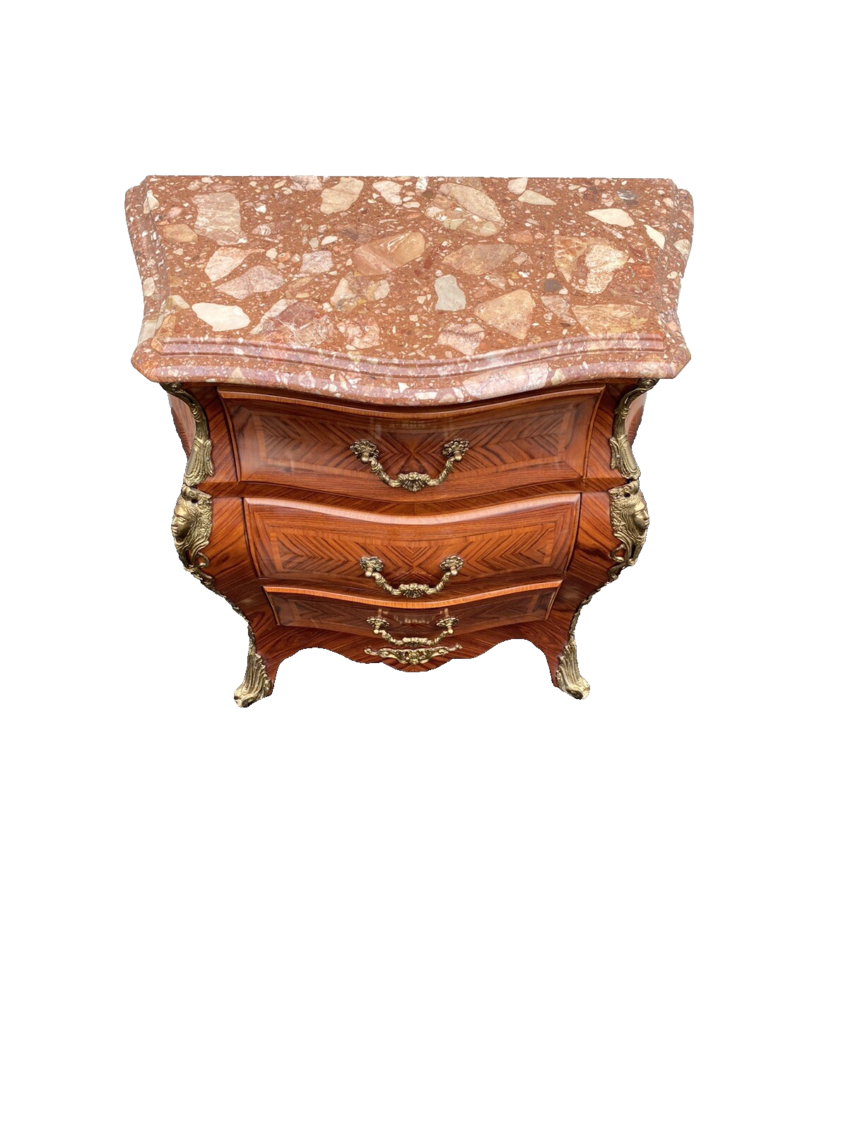 65900 Quality Marble Top Nightstand End Table Stand